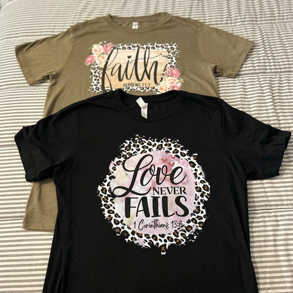 2 - Love and Faith Tees